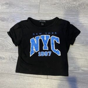NYC crop top